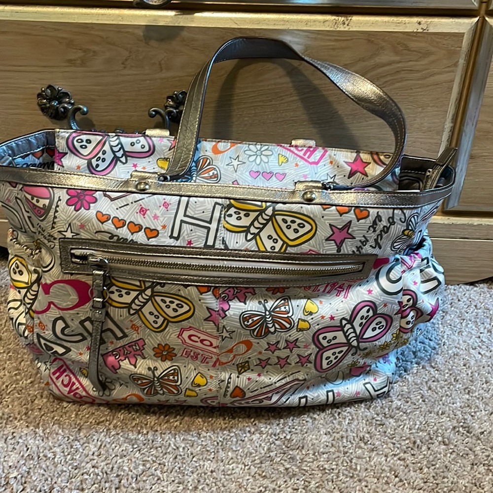 Coach baby/travel bag